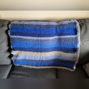 One of a kind blanket perfect for a gift for senior or new born